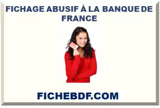 FICHAGE ABUSIF À LA BDF 2026 