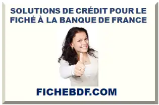 SOLUTION DE PRÊT POUR FICHÉ BDF 2026